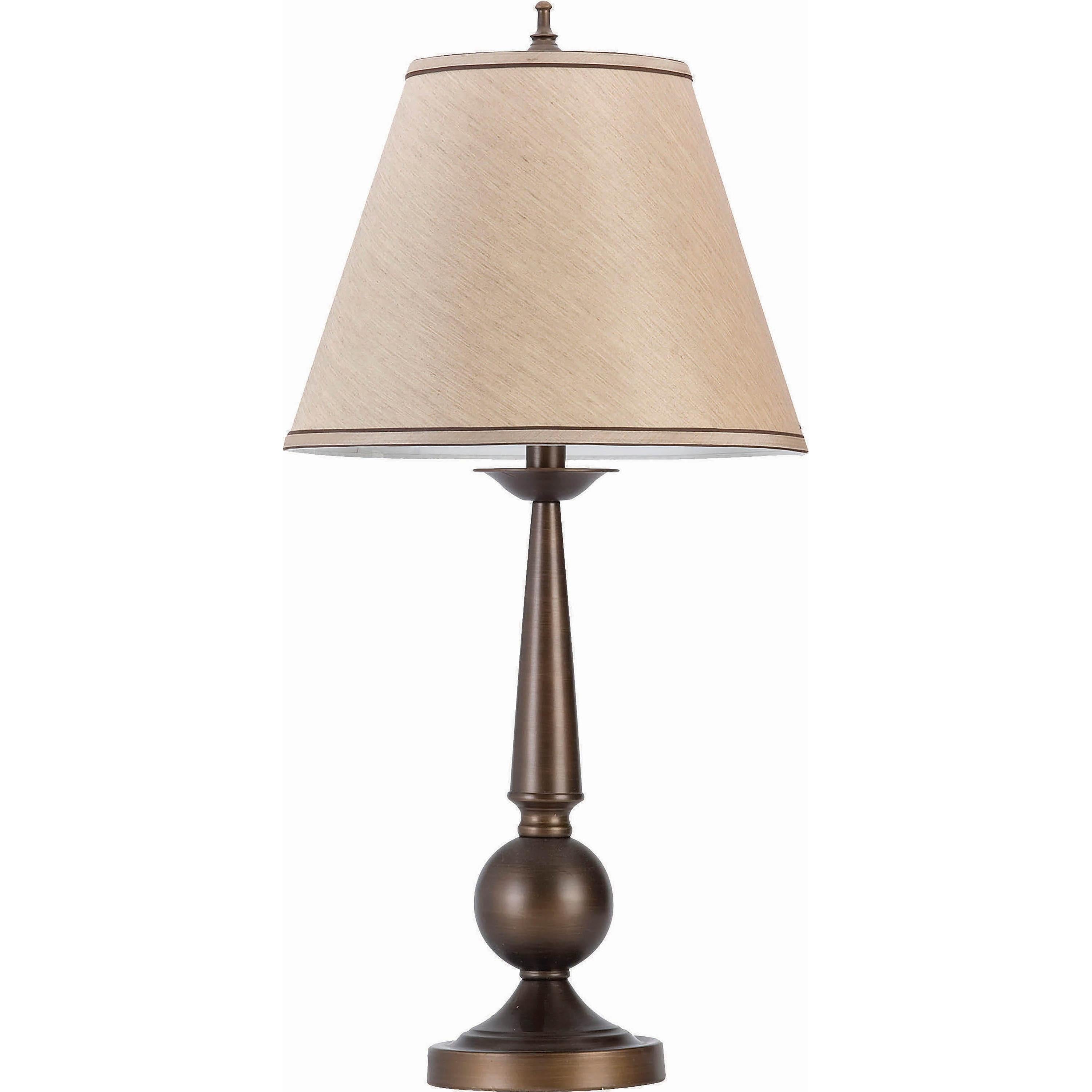 Coaster Furniture Ochanko 901254 27-inch Empire Shade Table Lamp - Bronze (Set of 2) IMAGE 1